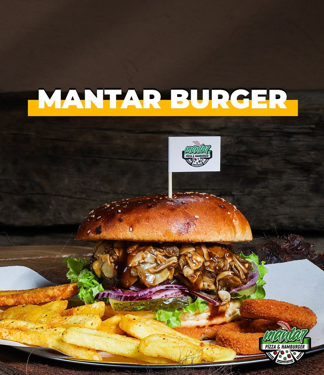 Mantar Burger Menü