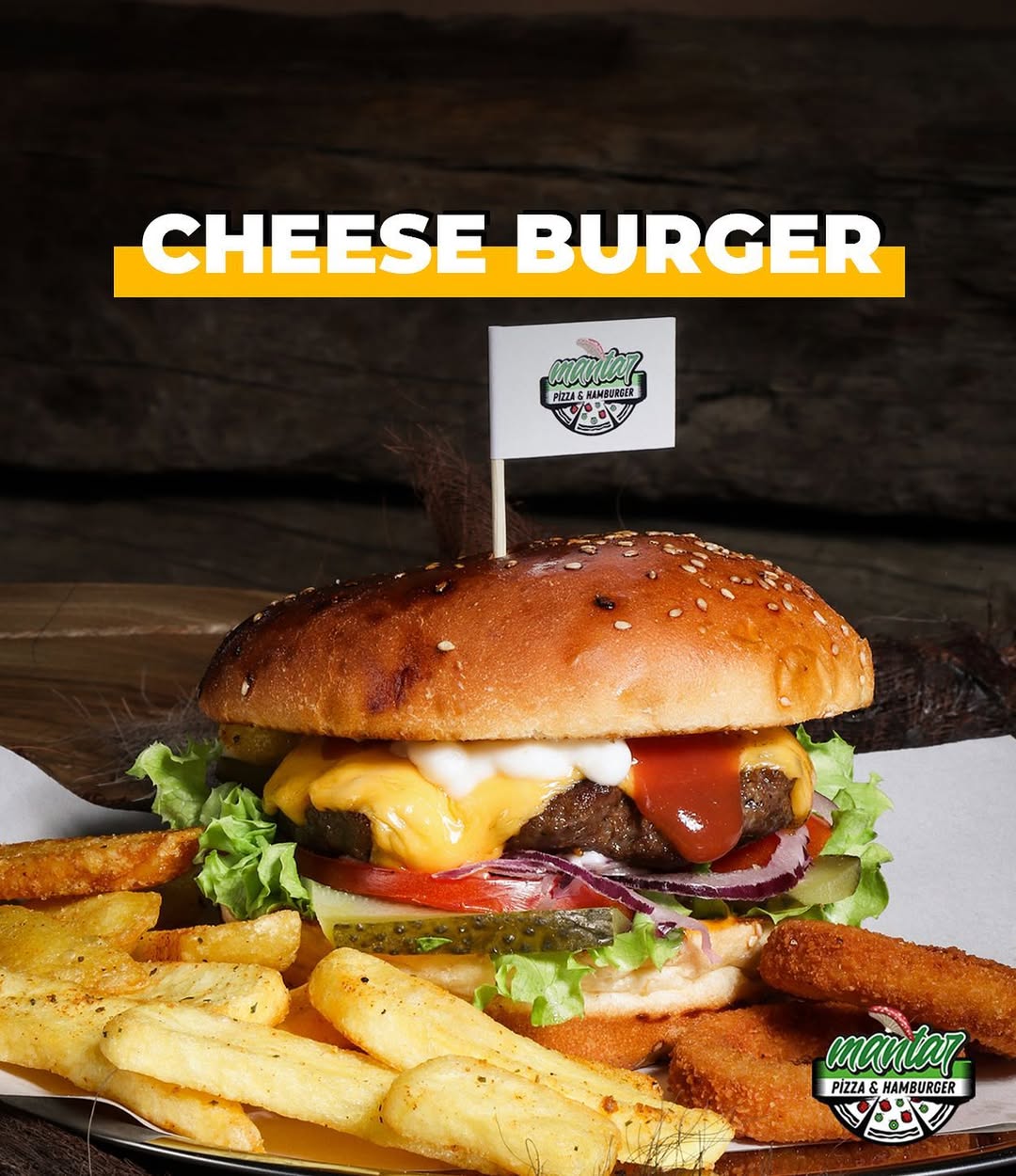 Cheese Burger Menü